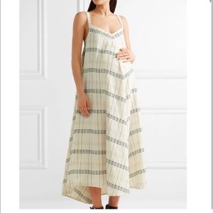 HATCH Liliana Embroidered Cotton Dress